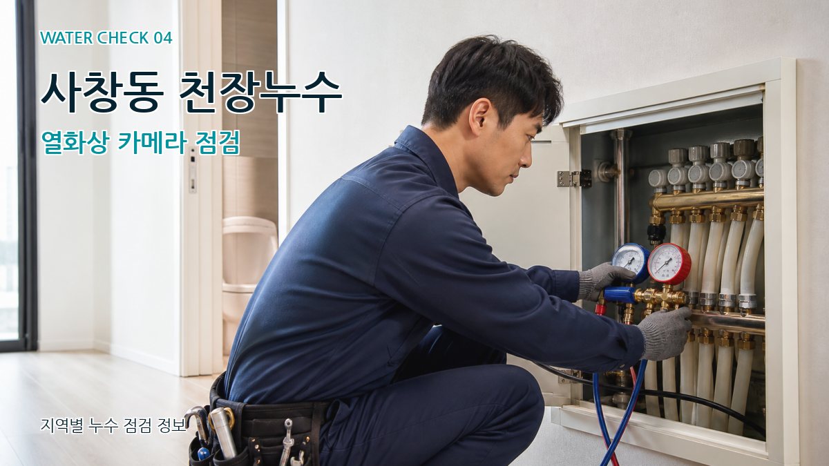 사창동 누수탐지 누수탐지 이미지
