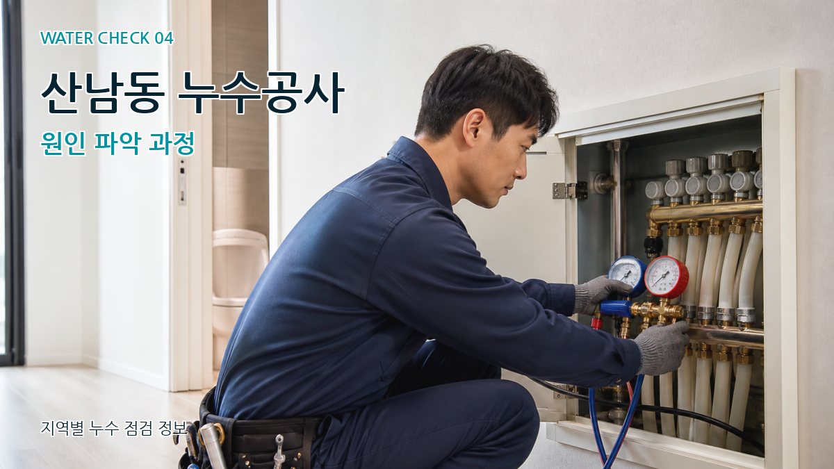 산남동 누수탐지 누수탐지 이미지