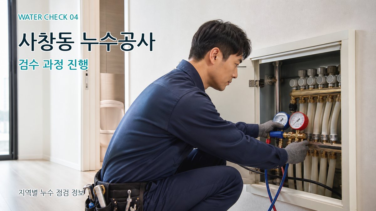 사창동 누수탐지 누수탐지 이미지