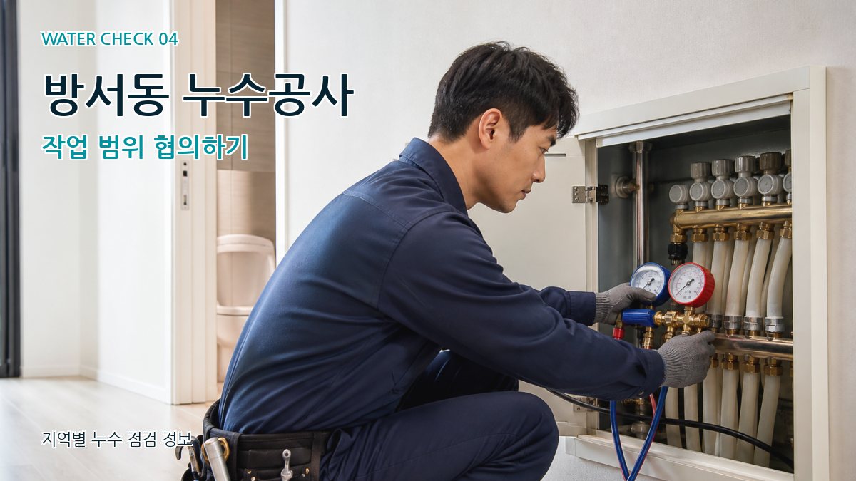 방서동 누수탐지 누수탐지 이미지