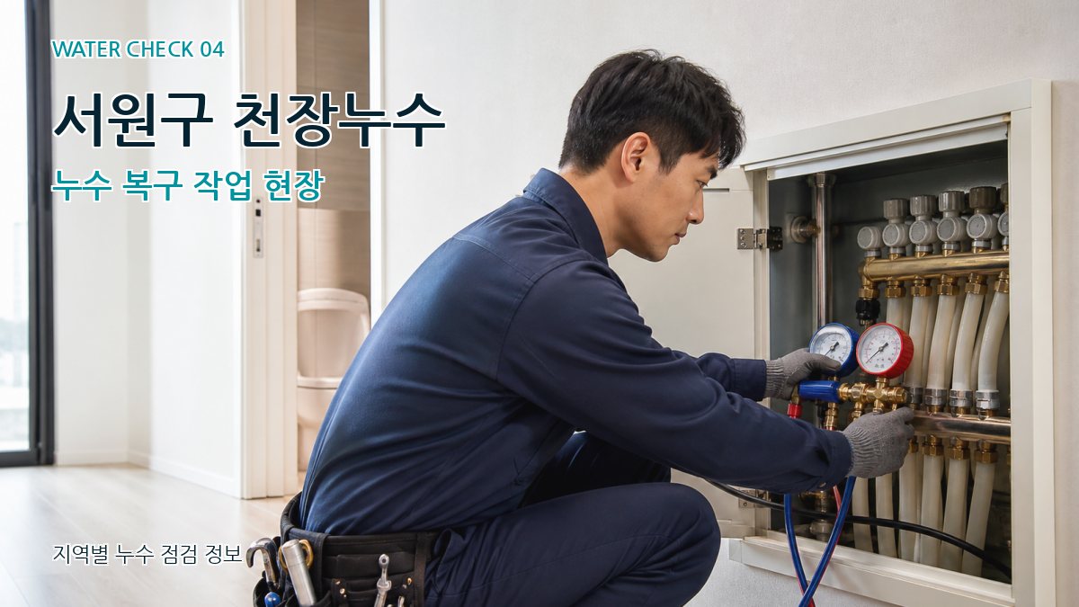 서원구 누수탐지 누수탐지 이미지