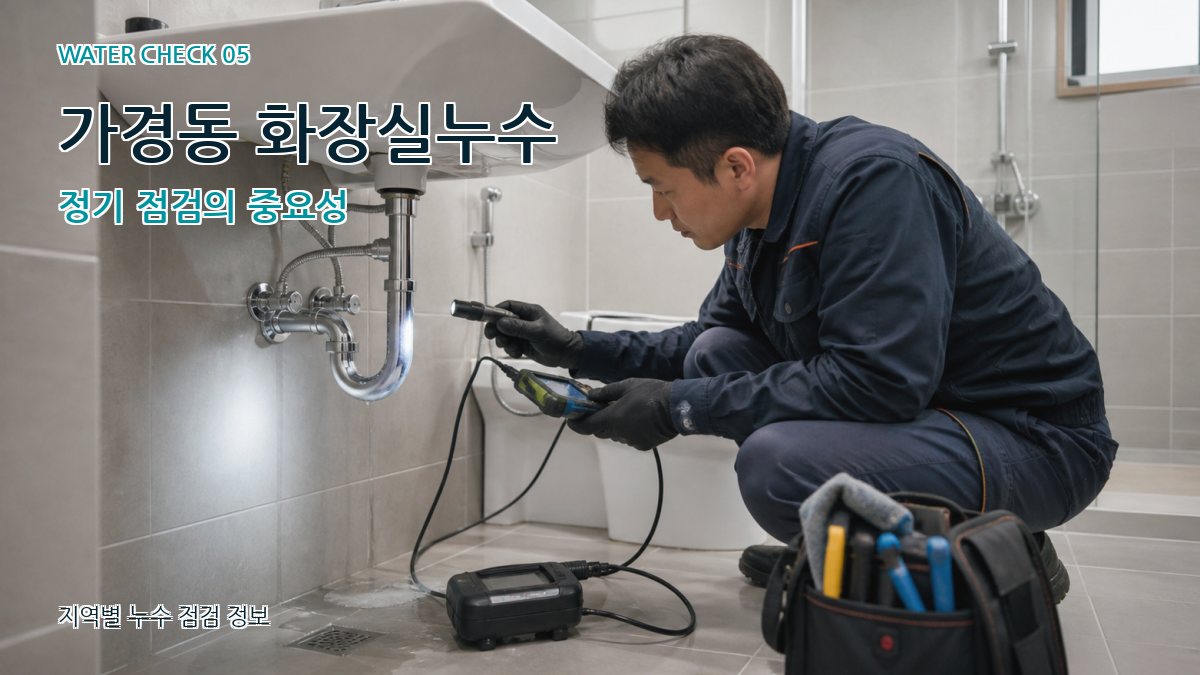 가경동 누수공사 누수탐지 이미지