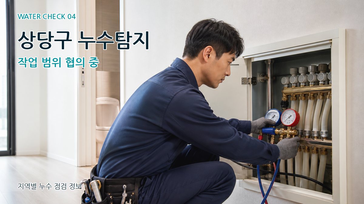 상당구 누수탐지 누수탐지 이미지