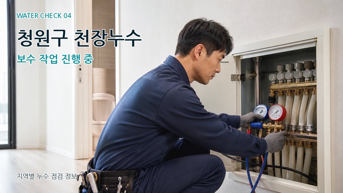 청원구 누수탐지 누수탐지 이미지