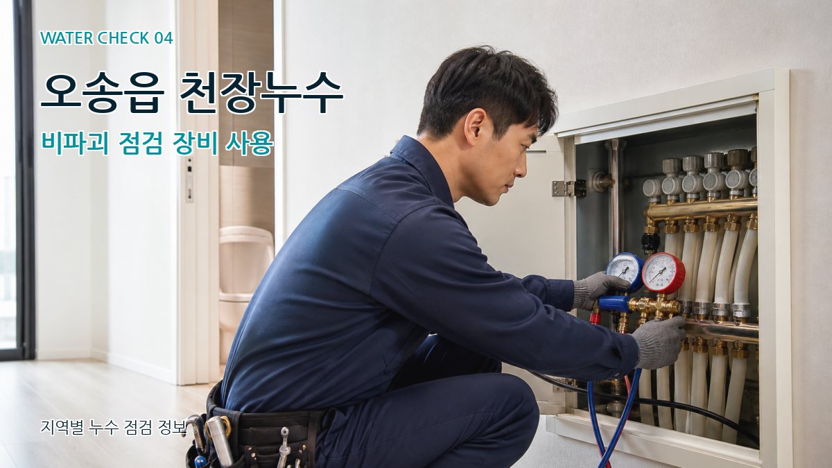 오송읍 누수탐지 누수탐지 이미지