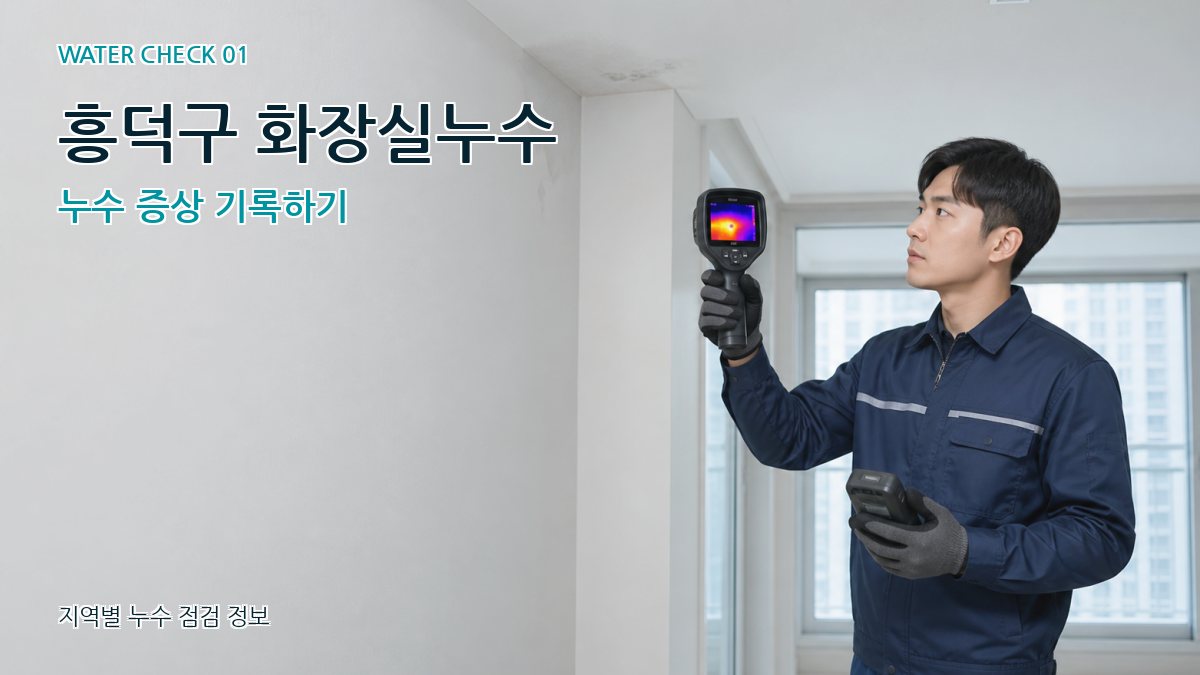 흥덕구 아파트누수 누수탐지 이미지