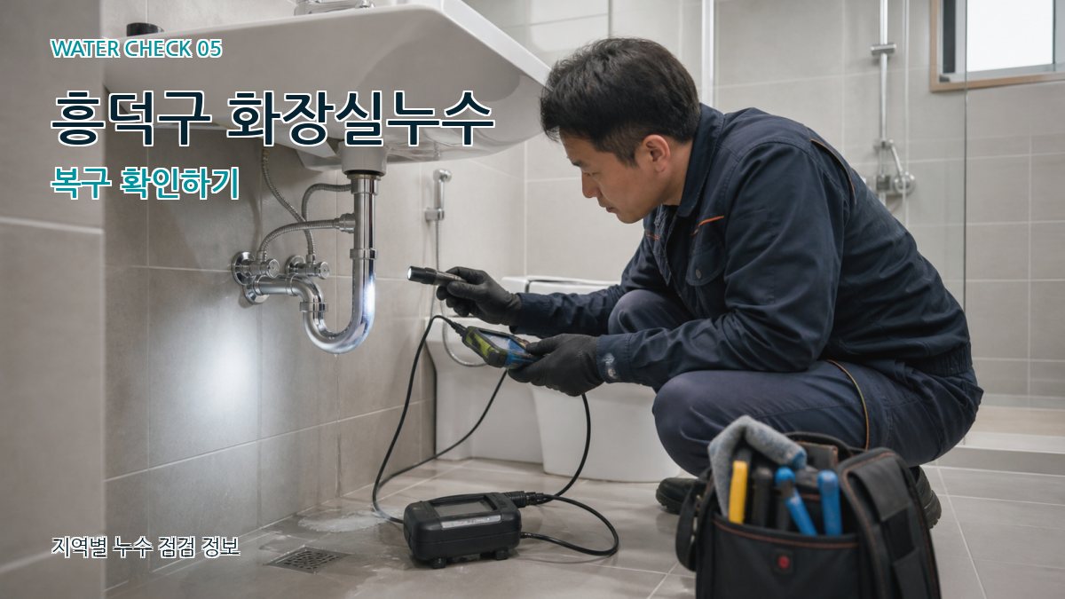 흥덕구 누수공사 누수탐지 이미지