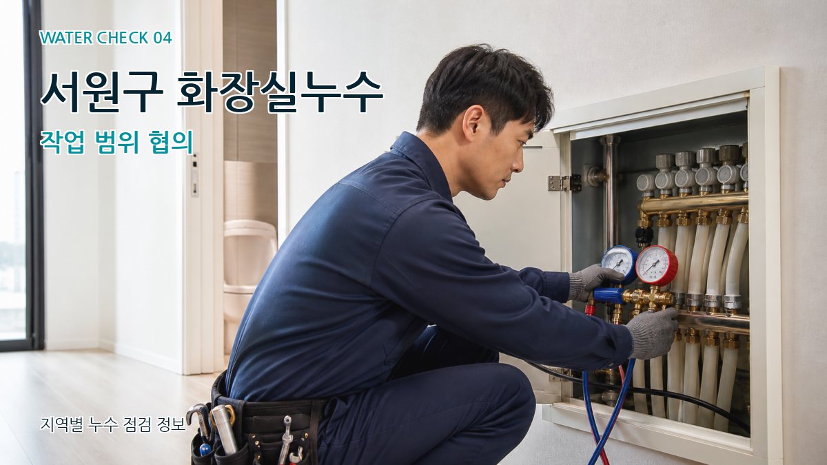 서원구 누수탐지 누수탐지 이미지