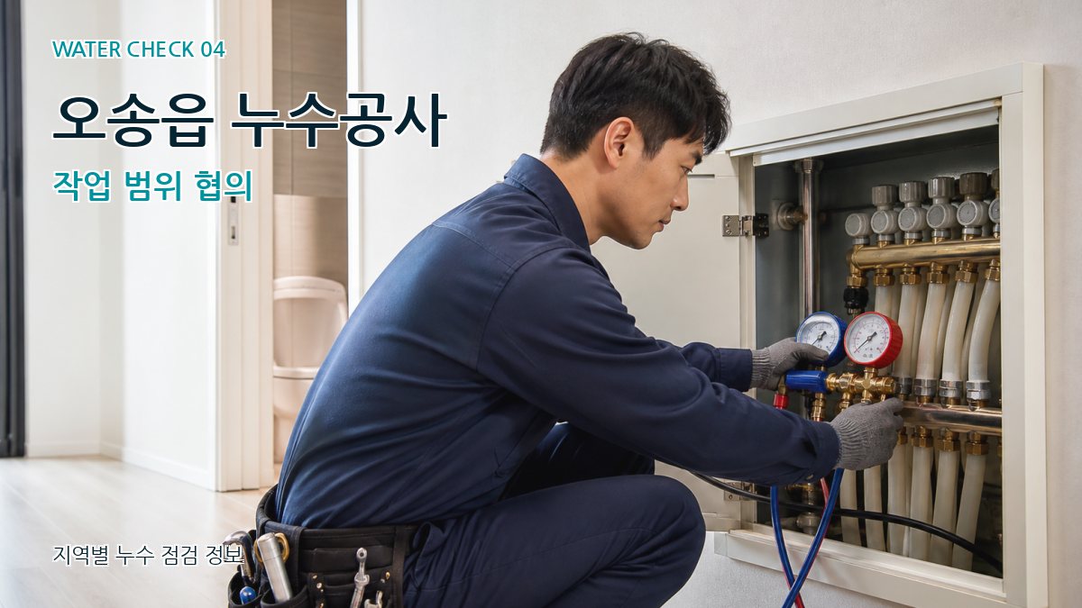 오송읍 누수탐지 누수탐지 이미지