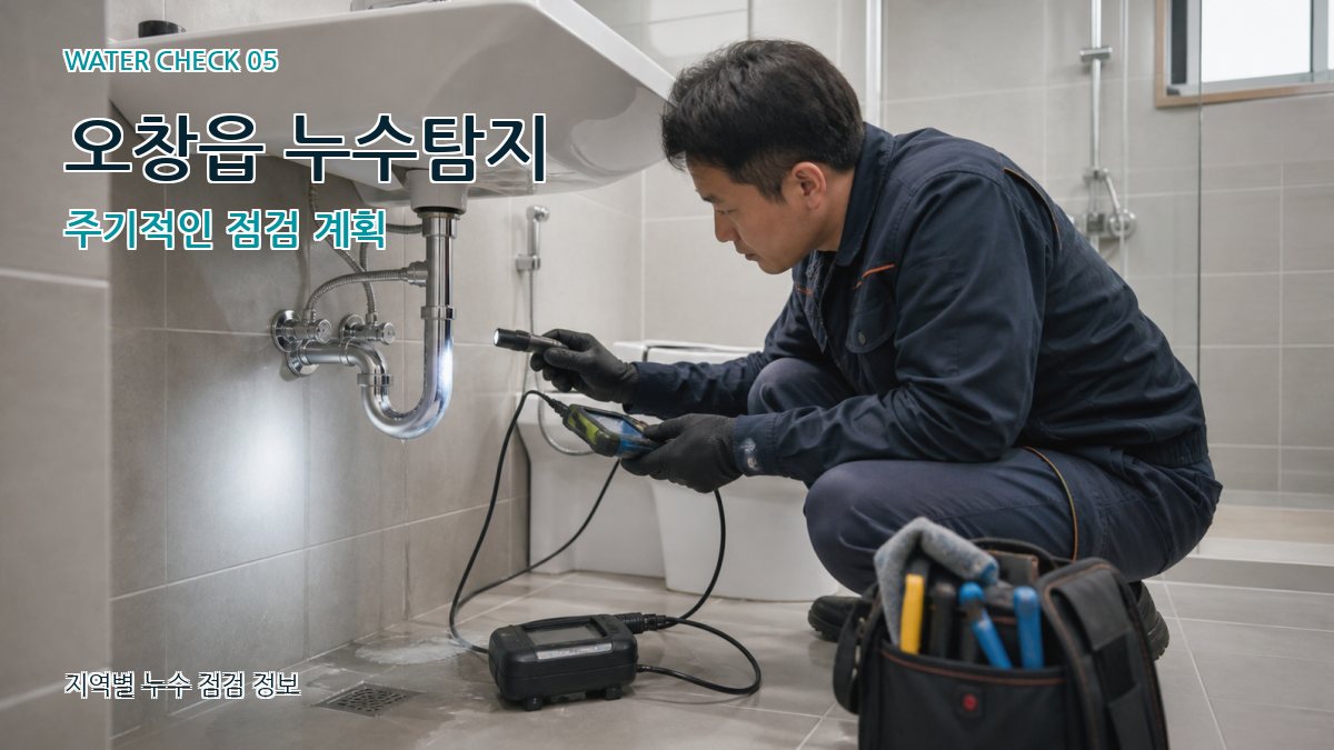 오창읍 누수공사 누수탐지 이미지
