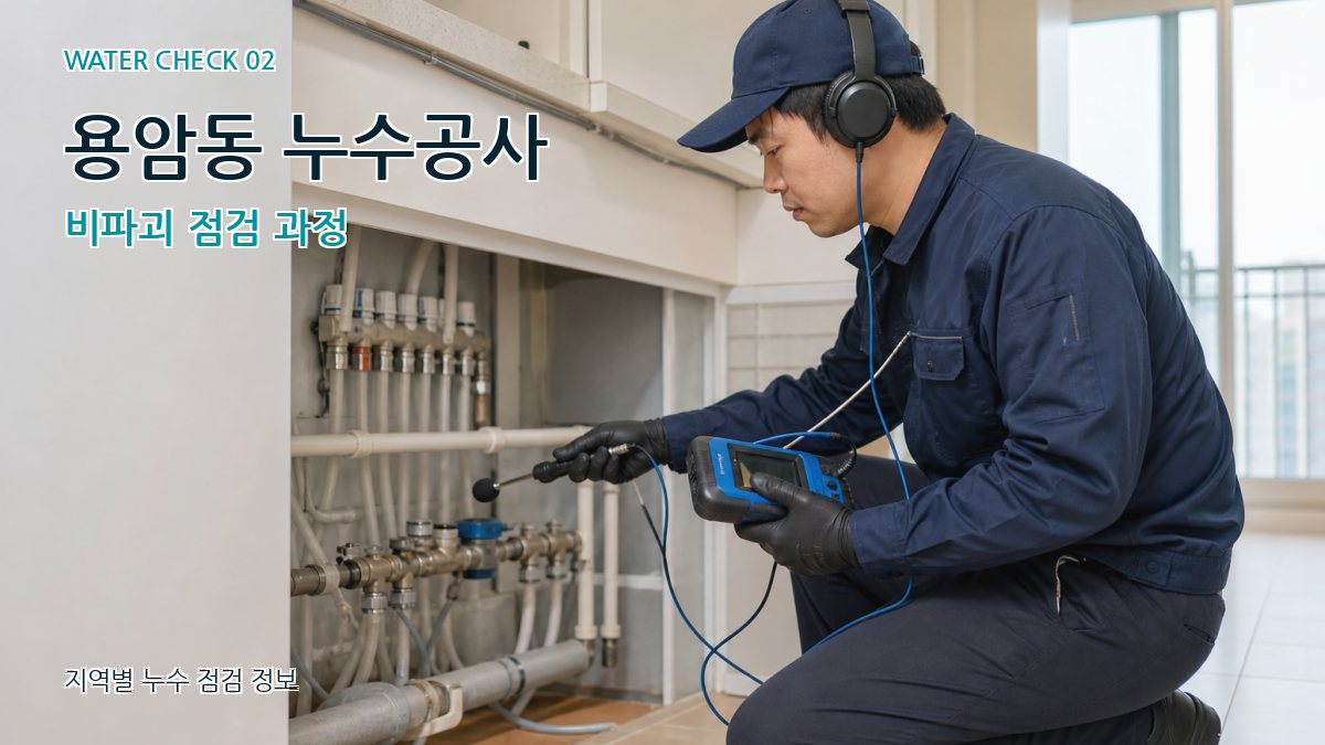 용암동 화장실누수 누수탐지 이미지