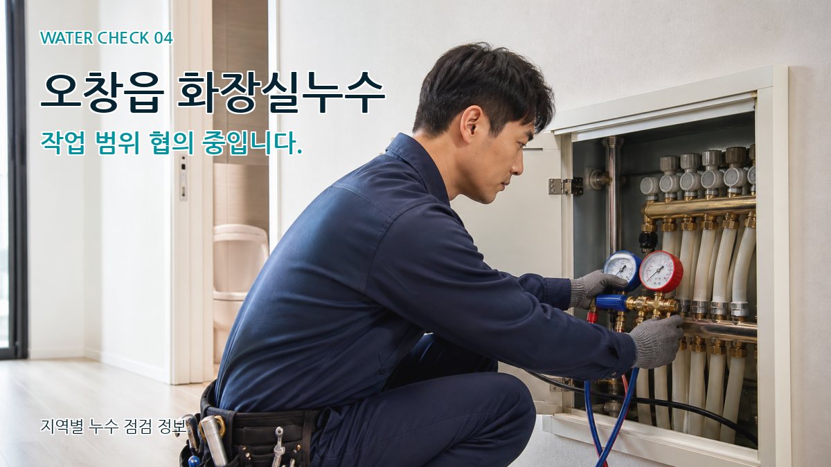 오창읍 누수탐지 누수탐지 이미지