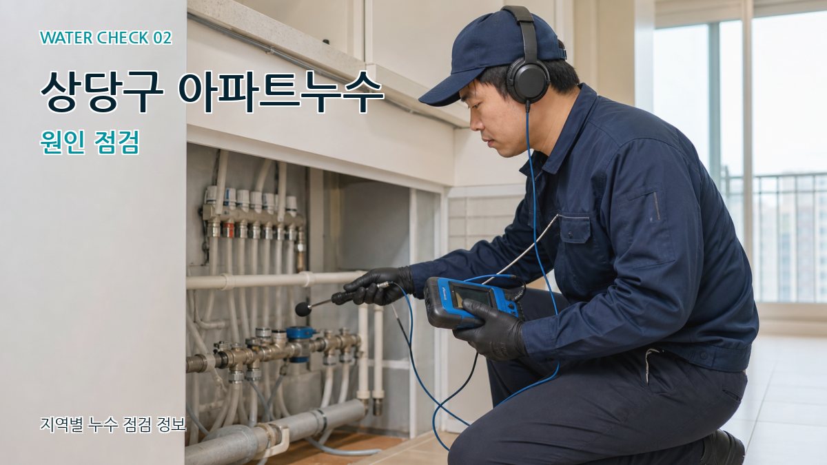 상당구 화장실누수 누수탐지 이미지