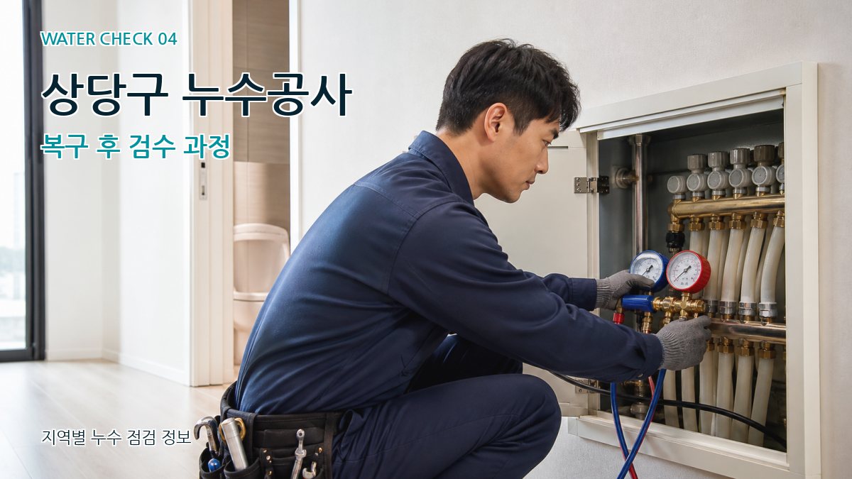 상당구 누수탐지 누수탐지 이미지