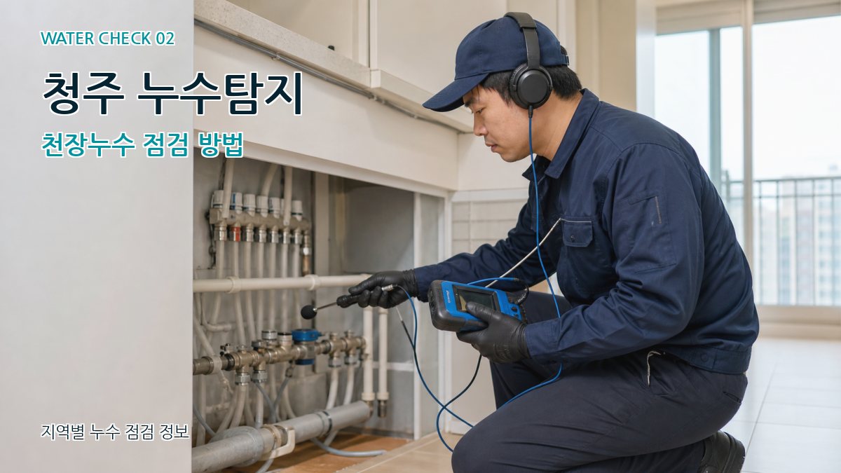 금천동 화장실누수 누수탐지 이미지