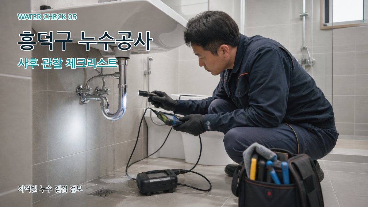 흥덕구 누수공사 누수탐지 이미지