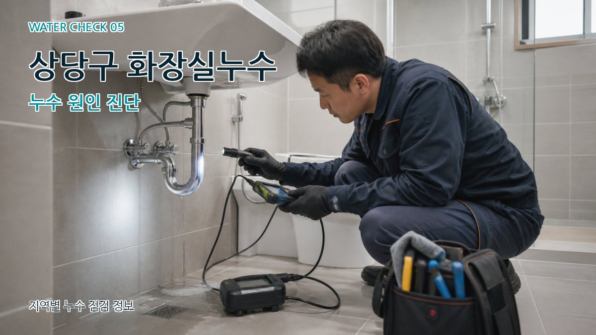상당구 누수공사 누수탐지 이미지