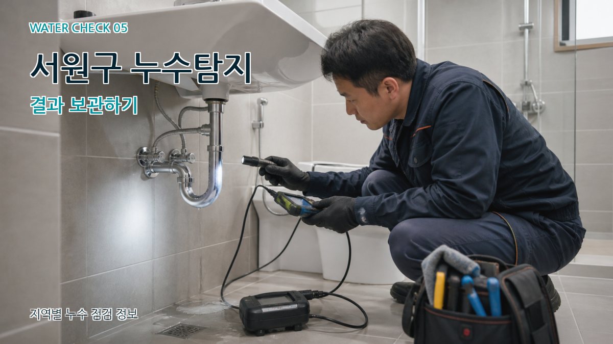서원구 누수공사 누수탐지 이미지